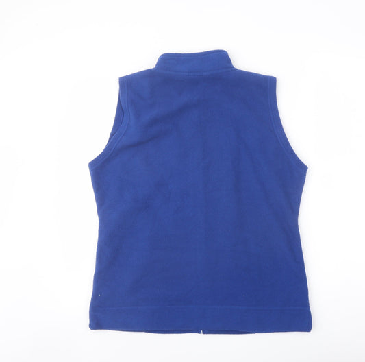 Womens UK Size 14 EWM Blue Gilet