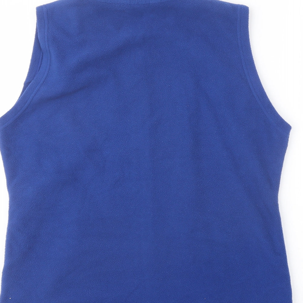 Womens UK Size 14 EWM Blue Gilet