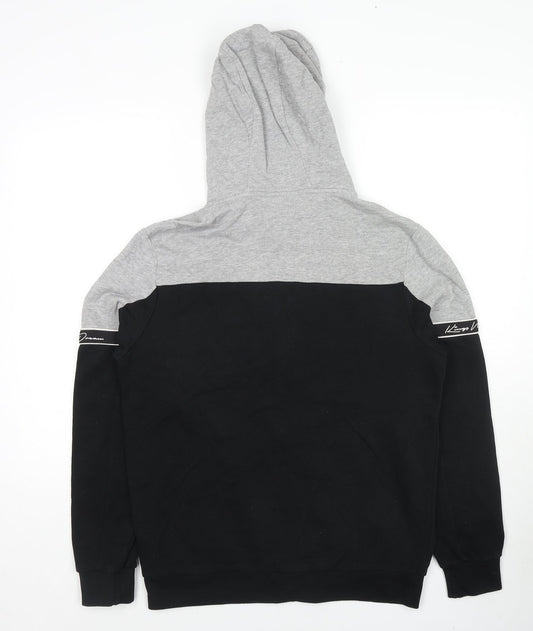 Mens UK Size S Kings Will Dream Black Full Zip Hoodie