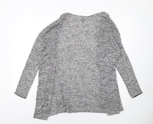 Womens UK Size S H&M Grey Cardigan Jumper
