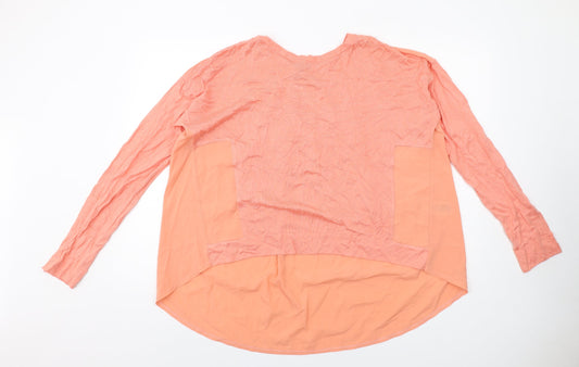 Womens UK Size 12 A&G Pink Basic Blouse