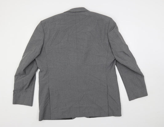 Mens UK Size 46 Scott & Taylor Regular Grey Suit Jacket
