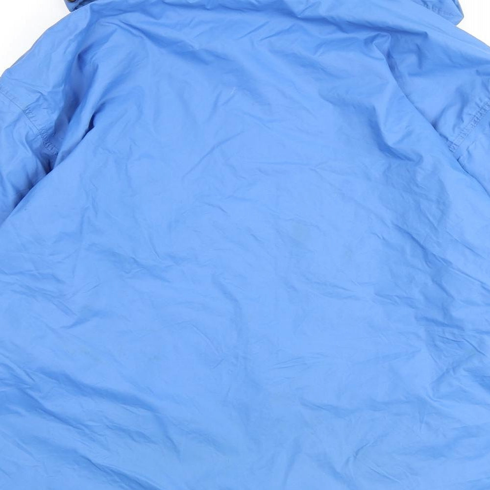 Mens UK Size S Kilim Anjaro Blue Rain Coat
