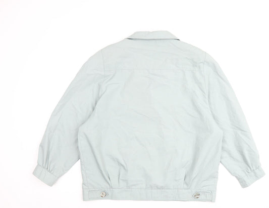 Klass Womens Blue Jacket Coat Size 18 Button