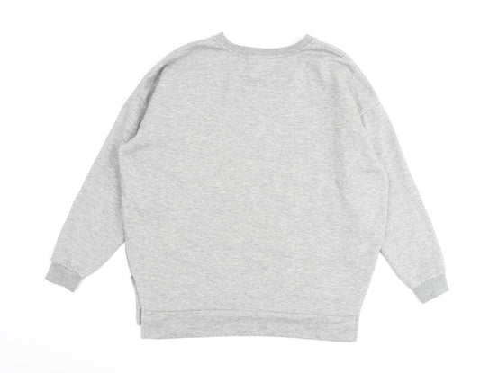 Womens UK Size 10 Disney Grey Pullover Sweatshirt