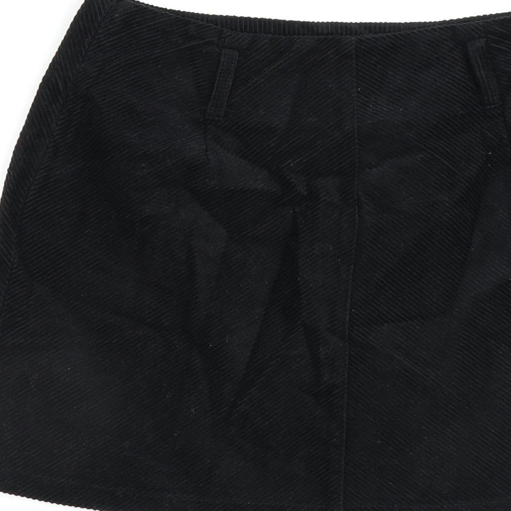 Womens UK Size 8 Denim & Co. A-Line Corduroy Skirt