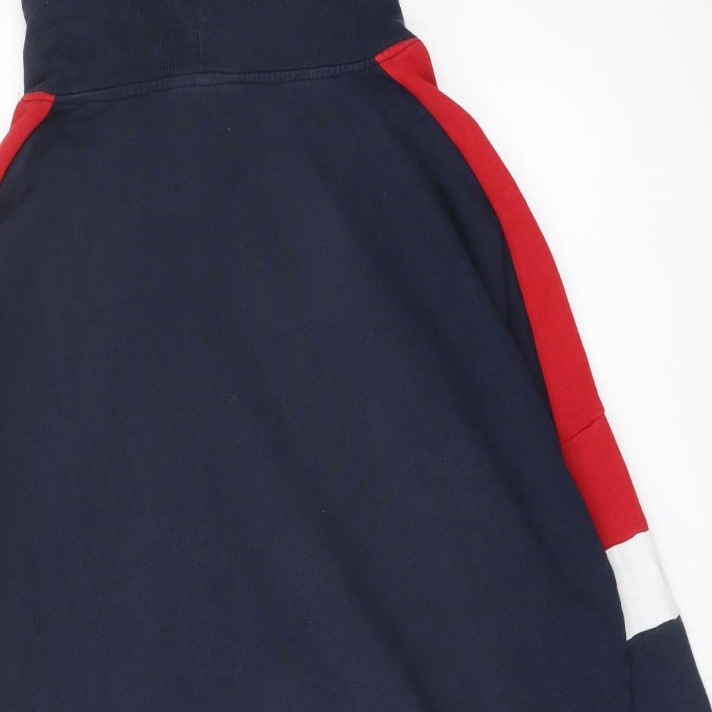 Mens UK Size L H&M Blue Pullover Hoodie