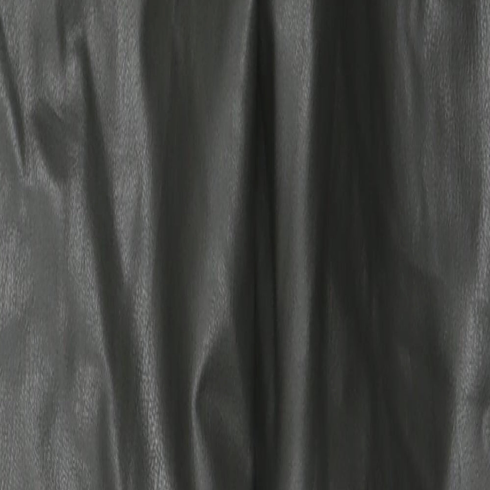 Womens UK Size 8 Marks and Spencer Regular Fit Pedal Pusher Black Trousers