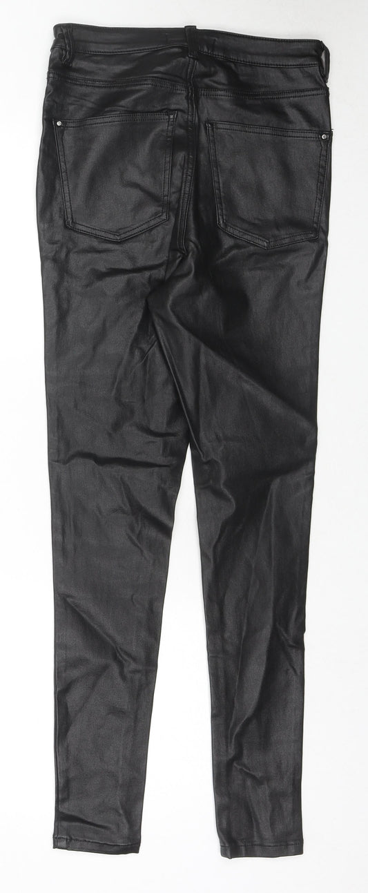 Womens UK Size 12 Very Regular Fit Jegging Black Trousers