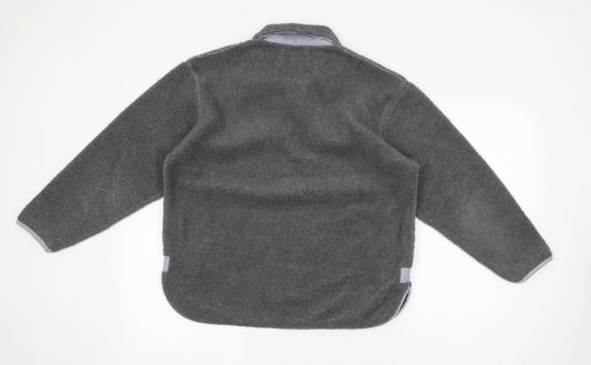 Womens UK Size 4 Jackpot Grey Pullover Sweatshirt