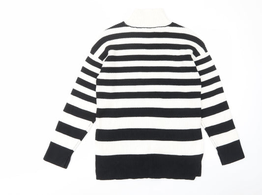 Womens UK Size M Marks and Spencer White Pullover Jumper
