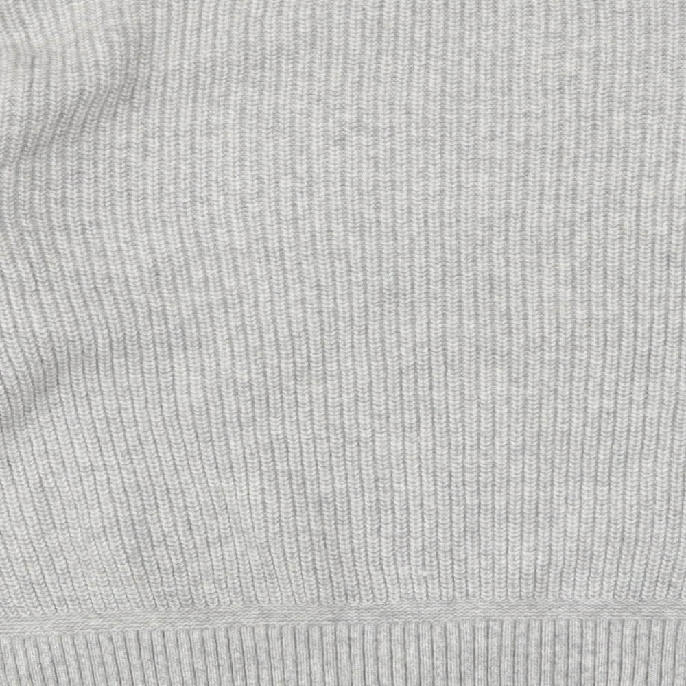 Womens UK Size L Marks and Spencer Grey Pullover Jumper