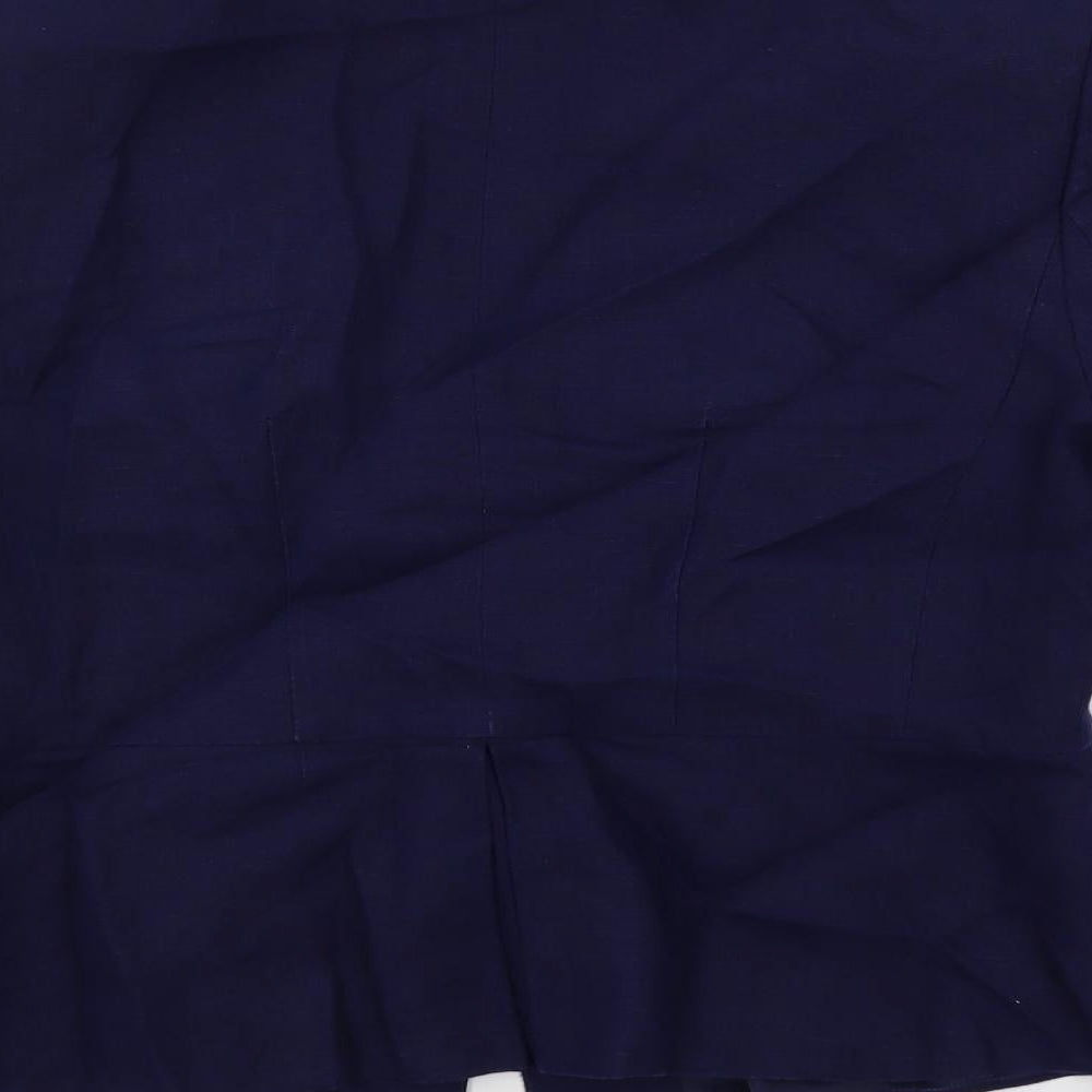 Womens UK Size 10 Per Una Blue Jacket
