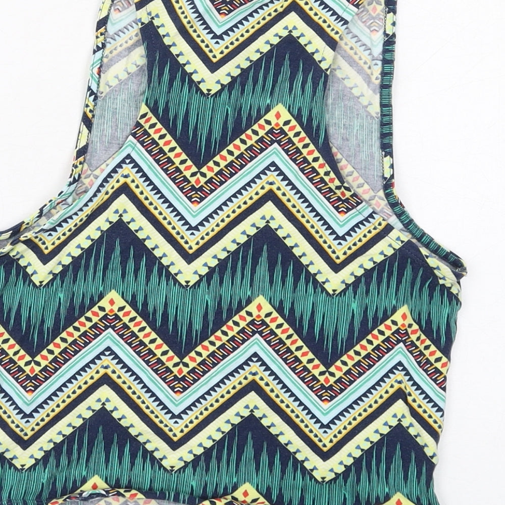 Womens UK Size S H&M Multicoloured Camisole Tank