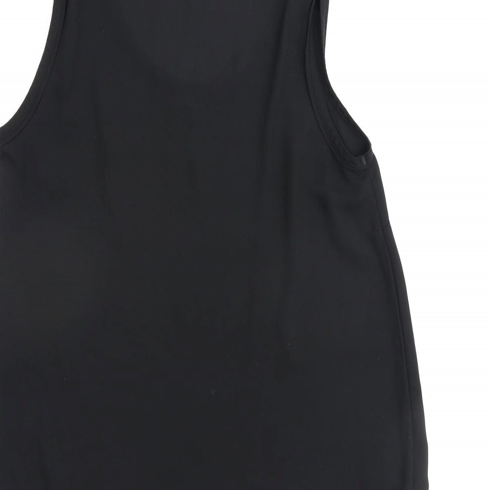 Womens UK Size 10 Marks and Spencer Black Basic Tank