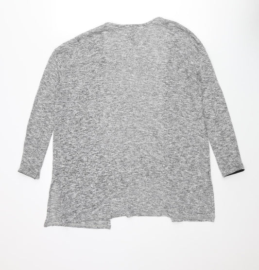 Womens UK Size XS Divided by H&M Grey Cardigan Jumper