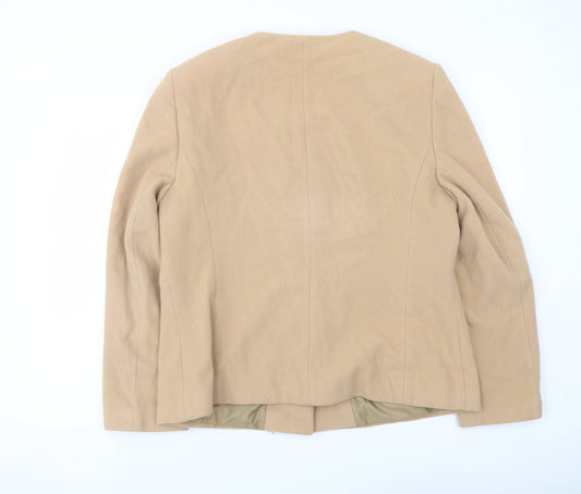 Womens UK Size 18 Gray Osbourn Beige Jacket