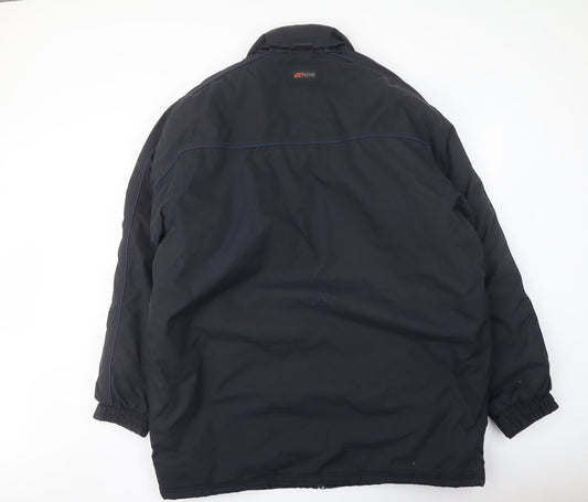 Active Mens Blue Jacket Size XL Zip