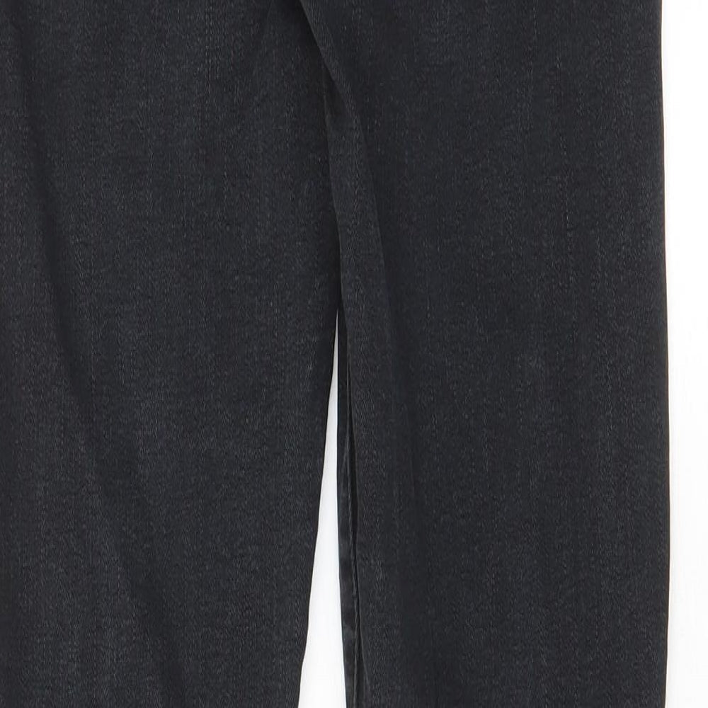 Gap Womens Black Cotton Skinny Jeans Size 28 in L30 in Regular Zip - Pockets, Belt Loops