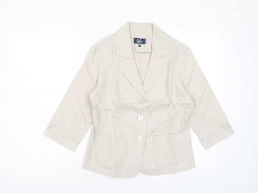 Womens UK Size 10 EWM Beige Jacket
