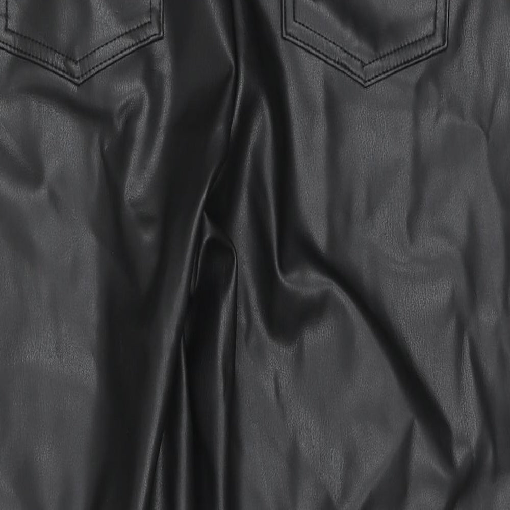 Womens UK Size 18 Marks and Spencer Regular Fit Black Trousers