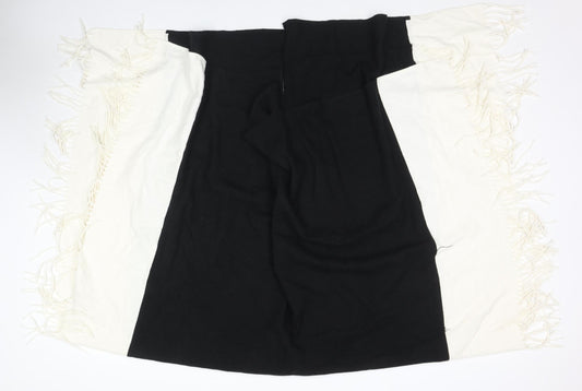 Womens UK Size One Size Marks and Spencer Black Cape Jumper