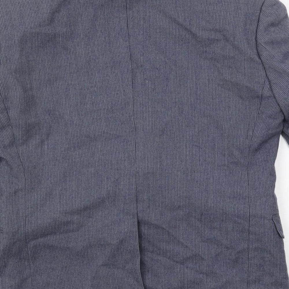 Mens UK Size 36 Burton Regular Blue Suit Jacket
