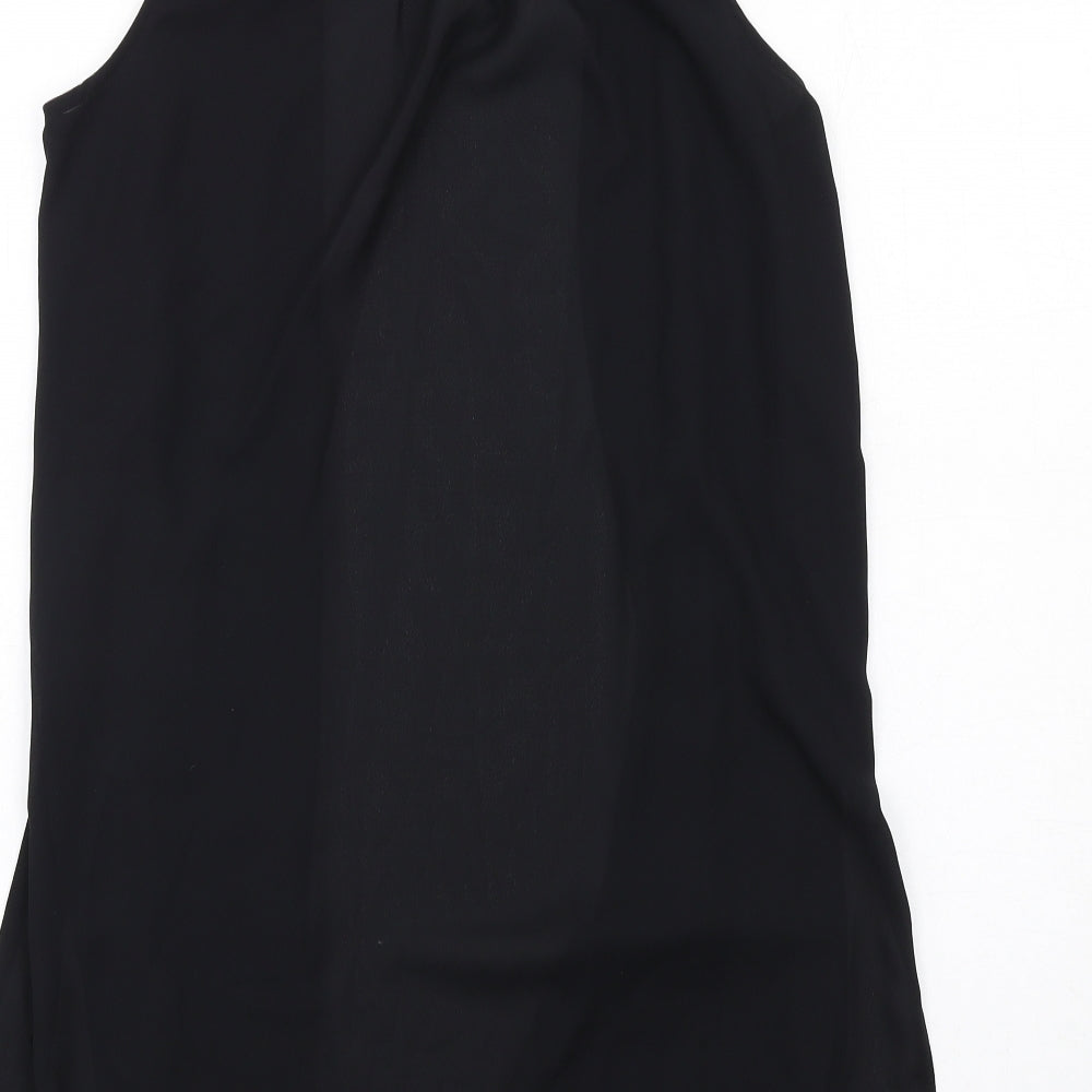 Womens UK Size 8 Select Black Kimono T-Shirt