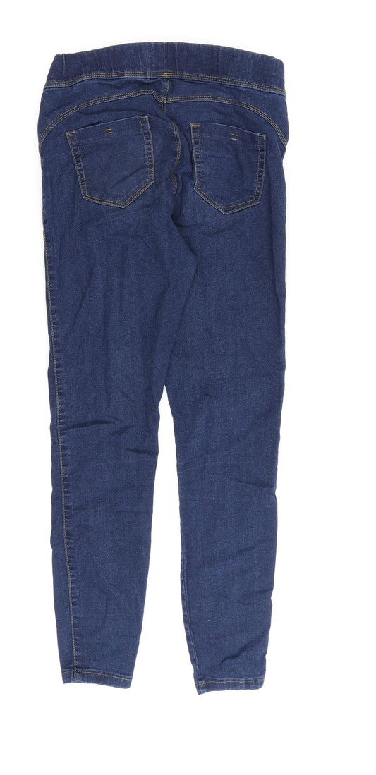 Denim & Co. Womens Blue Cotton Jegging Jeans Size 10 L27 in Regular
