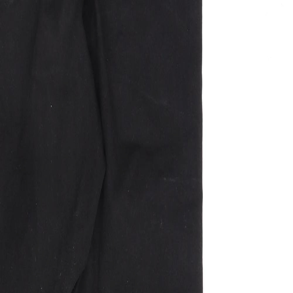 Denim & Co. Womens Black Cotton Skinny Jeans Size 10 L30 in Regular Zip