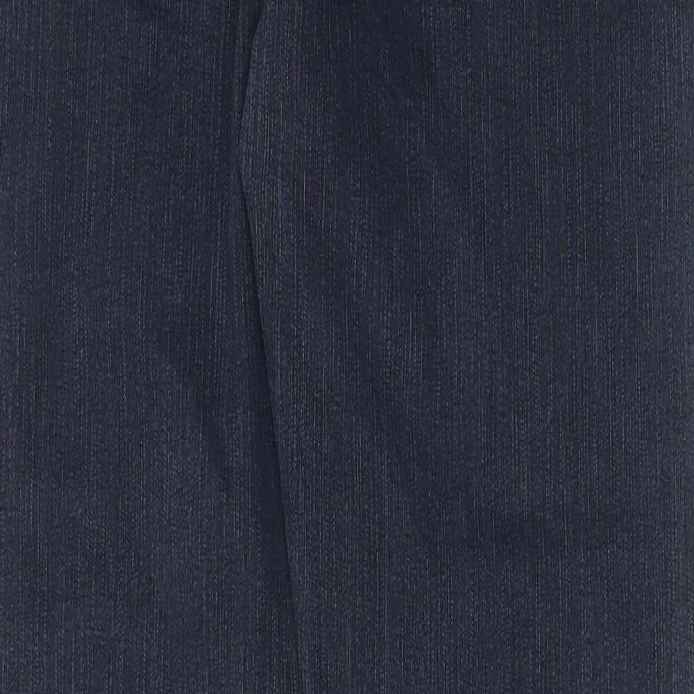 Cc Womens Blue Cotton Jegging Jeans Size 12 L29 in Regular - Elasticated Waist