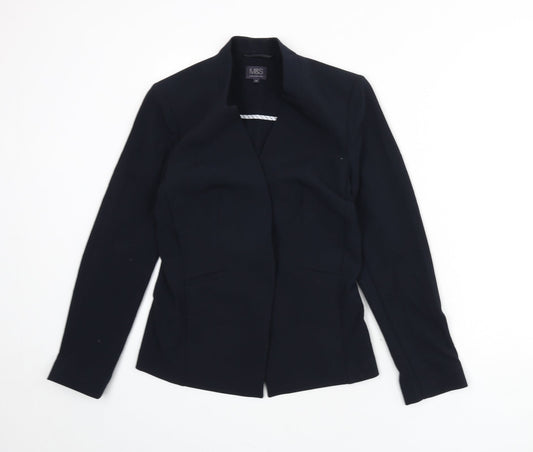 Womens UK Size 10 Marks and Spencer Regular Blue Blazer