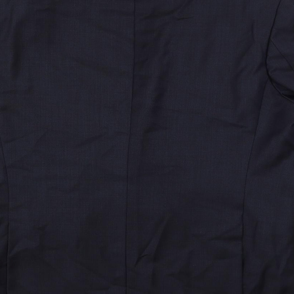 Mens UK Size 44 Marks and Spencer Regular Blue Suit Jacket