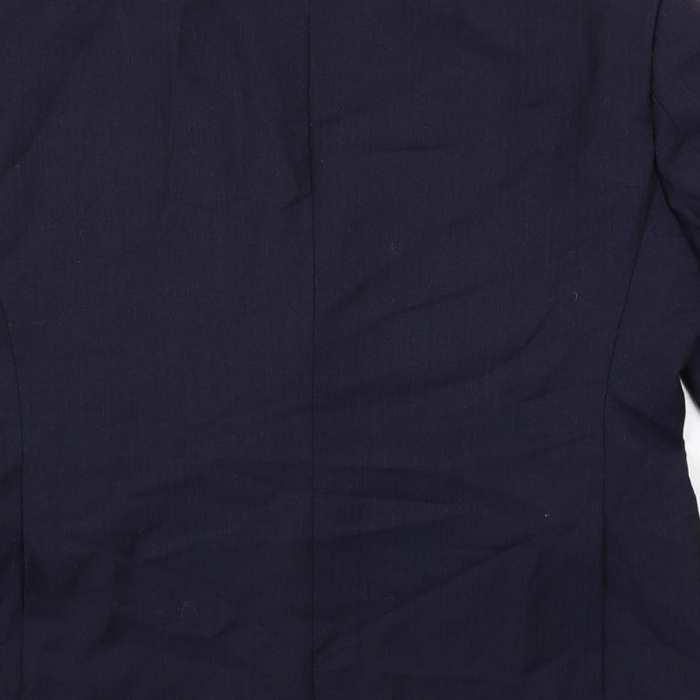 Mens UK Size 40 Marks and Spencer Regular Blue Suit Jacket