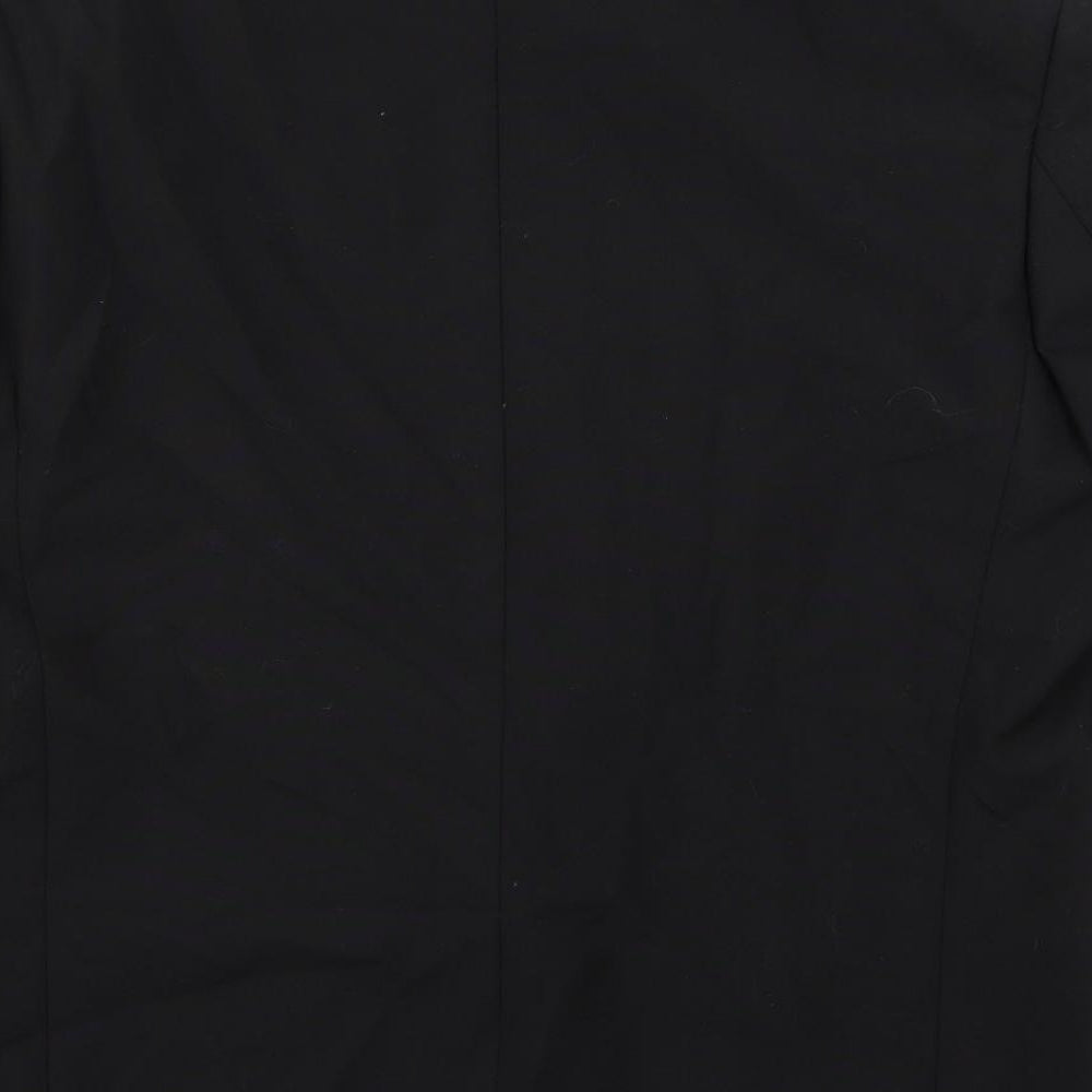 Mens UK Size 42 Scott & Taylor Regular Black Suit Tuxedo