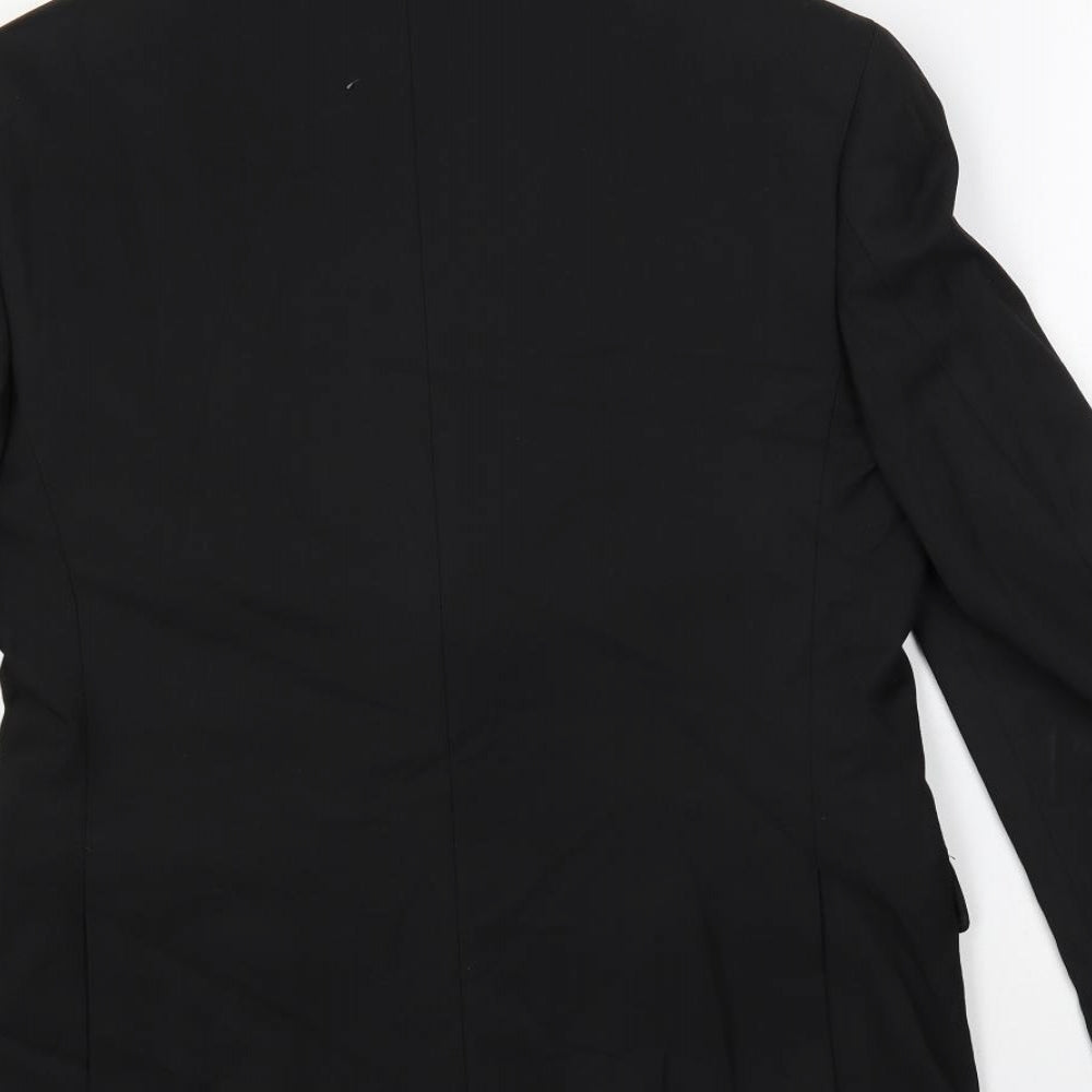 Mens UK Size 36 Marks and Spencer Regular Black Suit Jacket