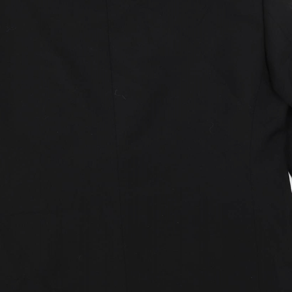 Mens UK Size 40 Marks and Spencer Regular Black Suit Tuxedo