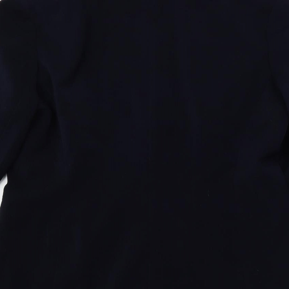 Lakeland Womens Blue Jacket Blazer Size 12 Button