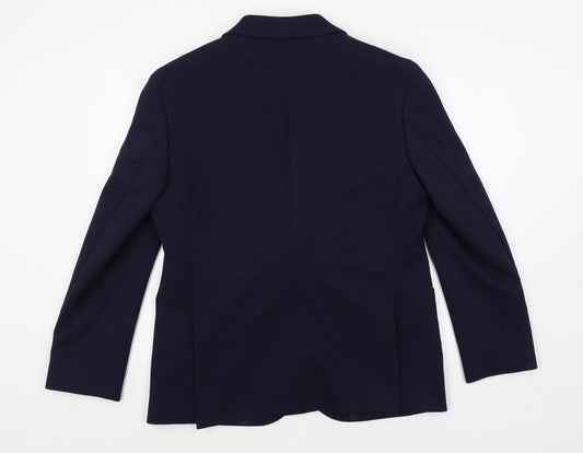 Mens UK Size 40 Marks and Spencer Regular Blue Suit Jacket