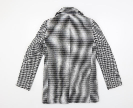 Womens UK Size 6 Marks and Spencer Grey Pea Coat