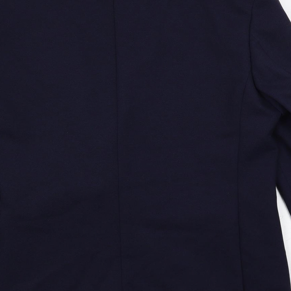 Mens UK Size 44 Marks and Spencer Regular Blue Suit Jacket