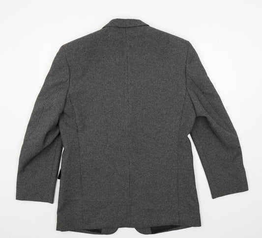 Mens UK Size 40 Canda Regular Grey Suit Jacket