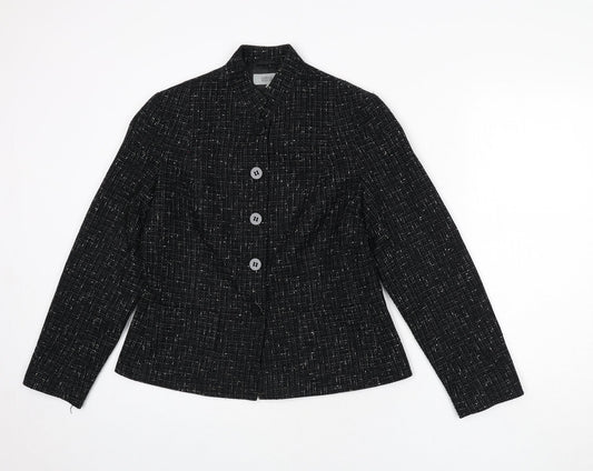 Womens UK Size 12 Marks and Spencer Regular Black Blazer