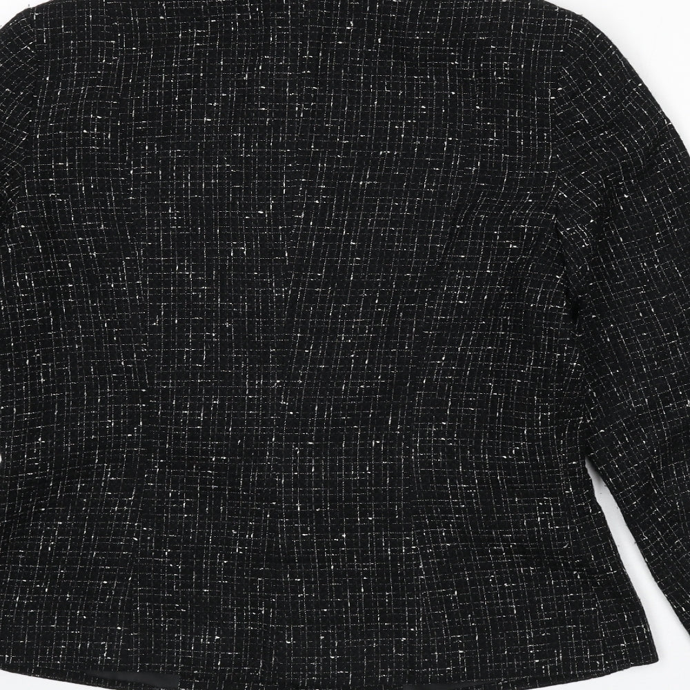 Womens UK Size 12 Marks and Spencer Regular Black Blazer