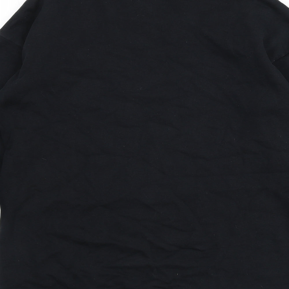 Womens UK Size 6 ASOS Black Pullover Sweatshirt