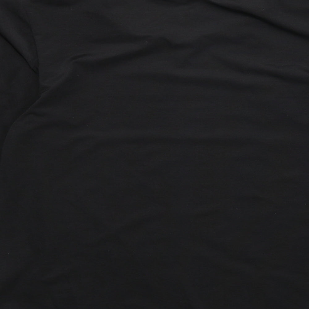 Womens UK Size S H&M Black Basic Blouse