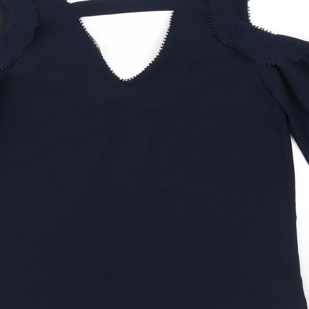 Womens UK Size 6 NEXT Black Basic Tank