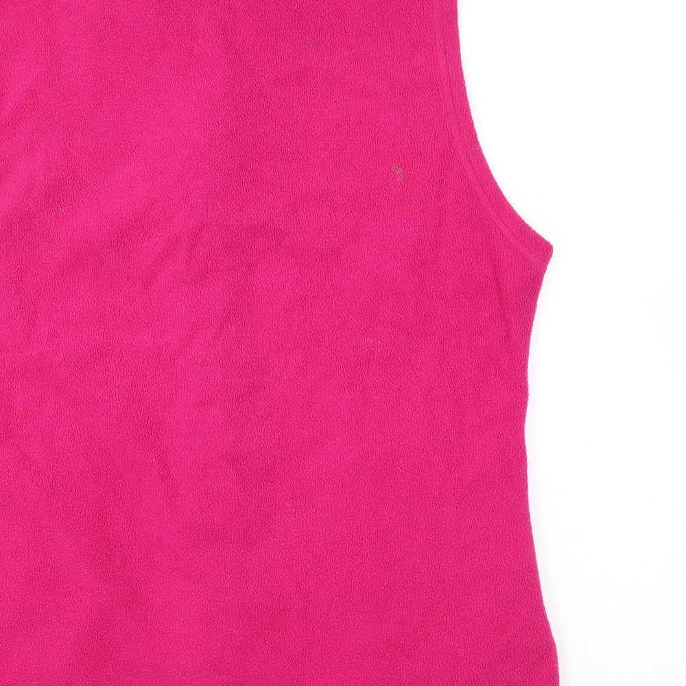 Womens UK Size M EWM Pink Gilet