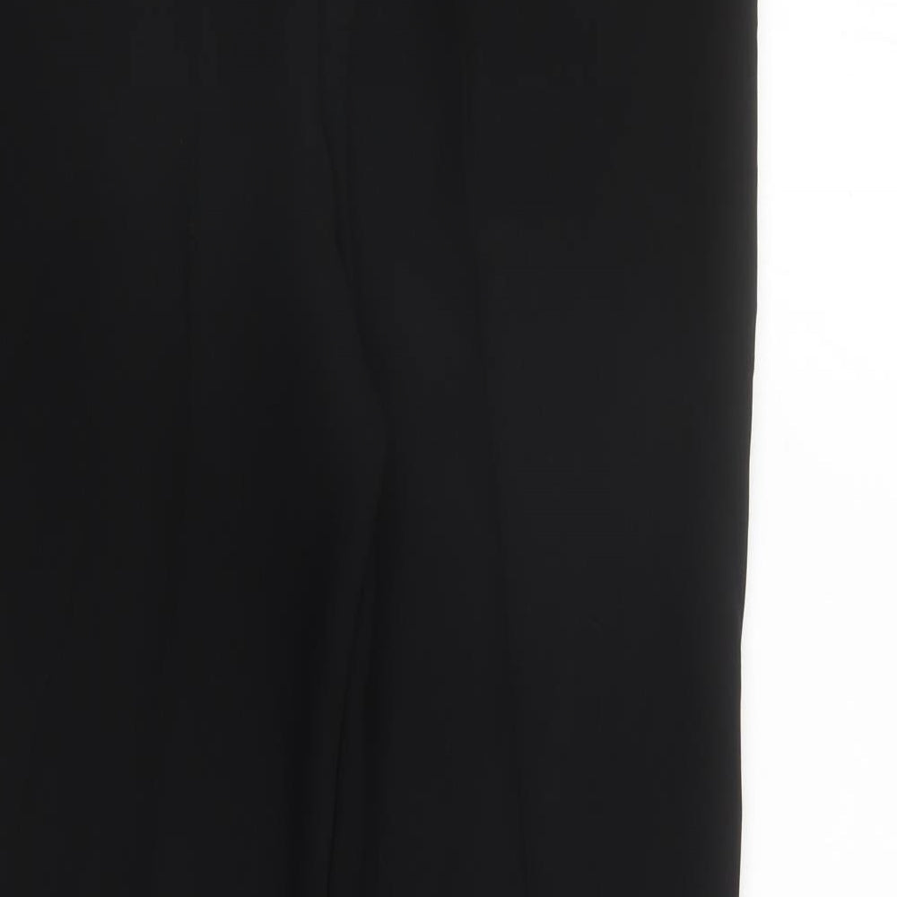 Womens UK Size 14 Minuet Regular Fit Black Trousers