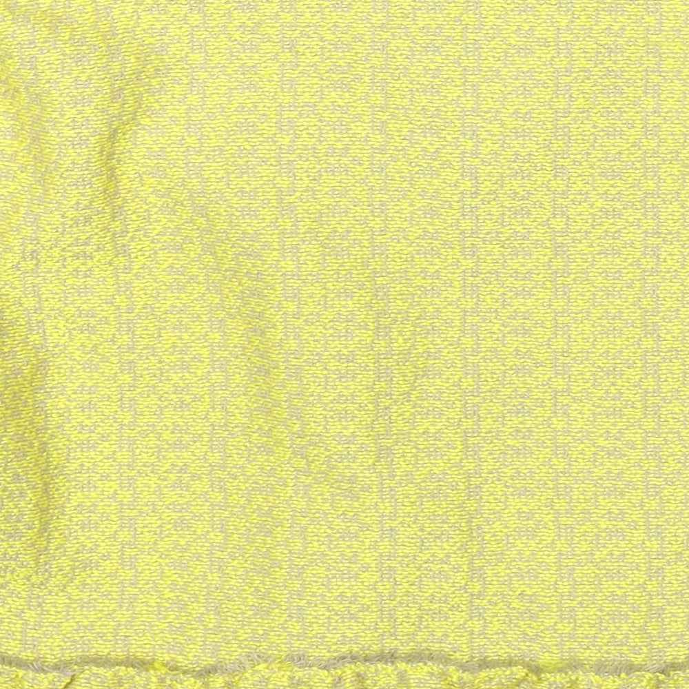 Womens UK Size 10 River Island Yellow Jacket